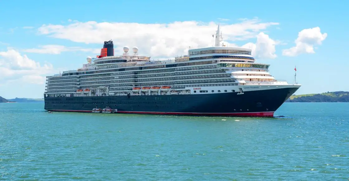 queen elizabeth cruise ship itinerary today